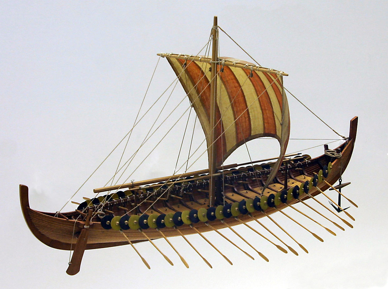 Viking Ship Model