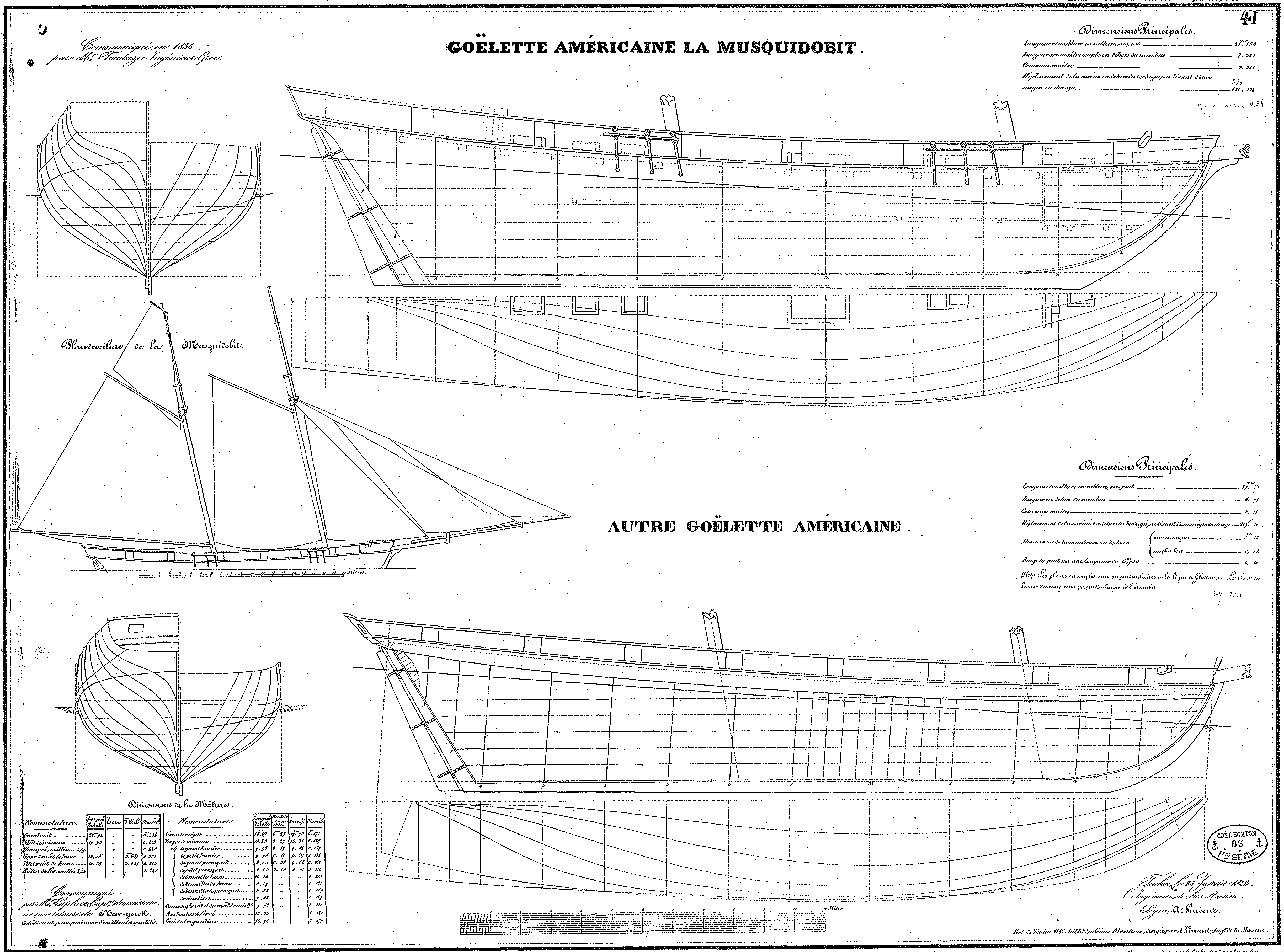Plans for HMS Musquidobit | The Model Shipwright