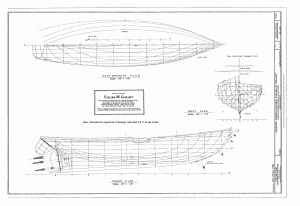 free ship plan Auxiliary Fishing Schooner Evelina M. Goulart