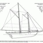 free, ship, plan, schooner, sailing, vessel, lettie g. howard,