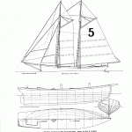 Free, Ship, Plan, drawing, Schooner, pilot, New York, New England, 19th Century, sail, vessel