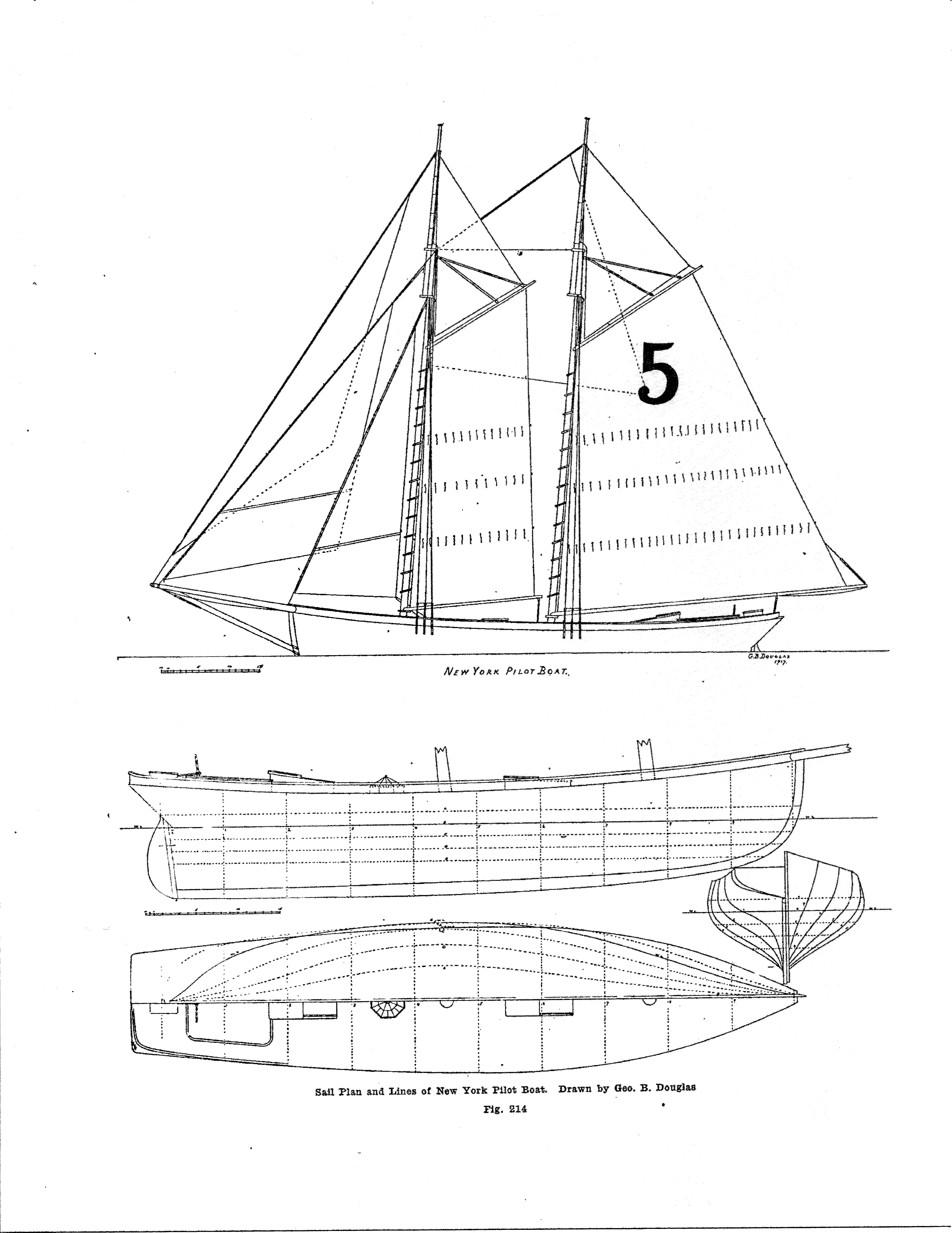 Free, Ship, Plan, drawing, Schooner, pilot, New York, New England, 19th Century, sail, vessel, wooden, ship model, model shipbuilding, maritime history