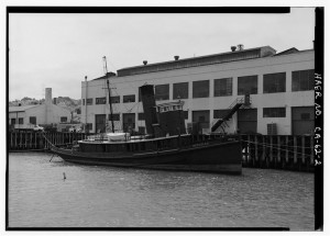 Historic steam tug Hercules photos and free ship plans