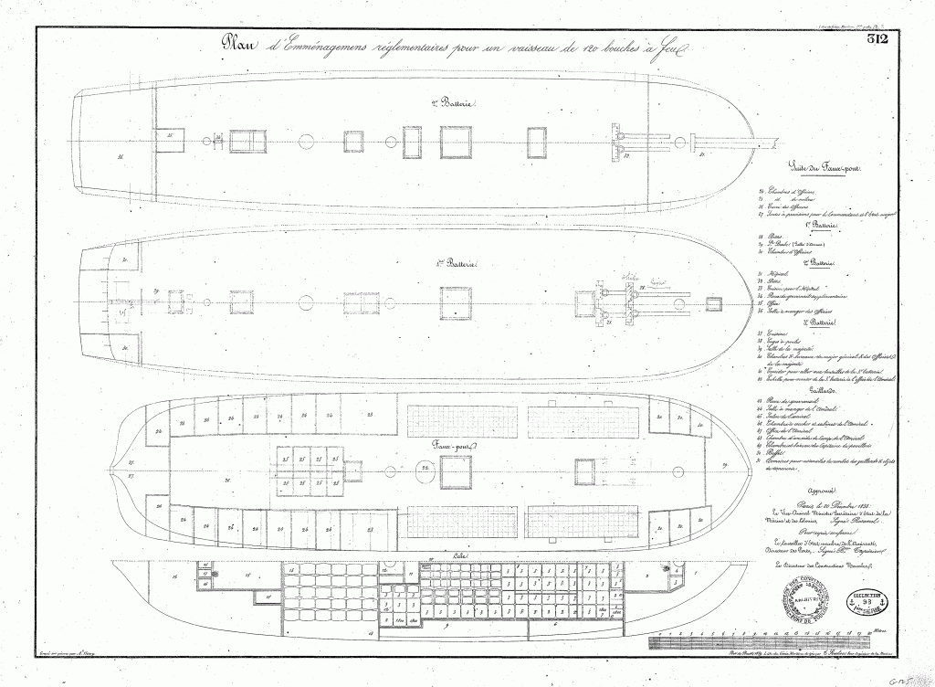  free,ship,plans,french,warship,montebello,ship-of-the-line,120-guns