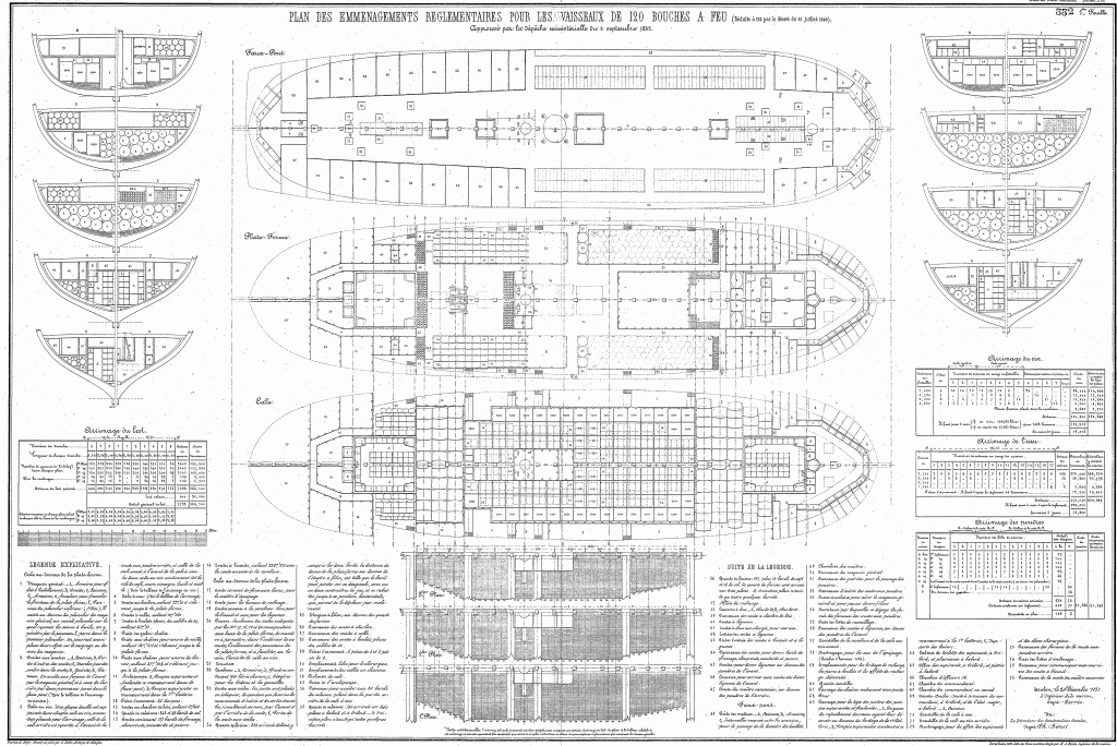 free,ship,plans,french,warship,montebello,ship-of-the-line,120-guns