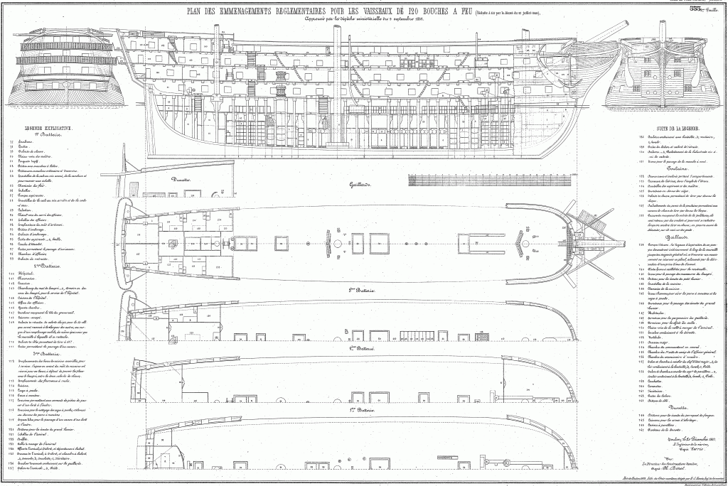 free,ship,plans,french,warship,montebello,ship-of-the-line,120-guns