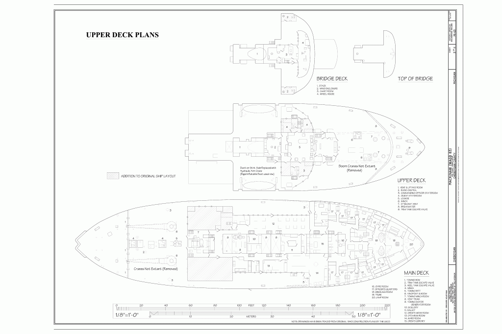 free ship plan USCG Icebreaker Mackinaw, U.S., Coast Guard