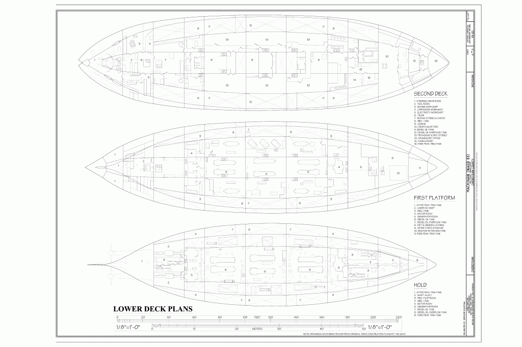 free ship plan USCG Icebreaker Mackinaw, U.S., Coast Guard