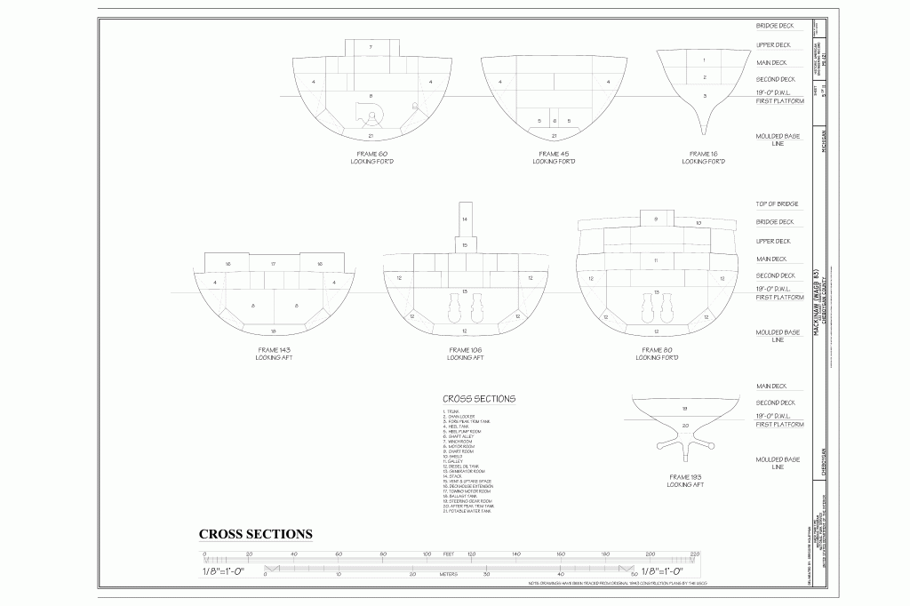 free ship plan USCG Icebreaker Mackinaw, U.S., Coast Guard