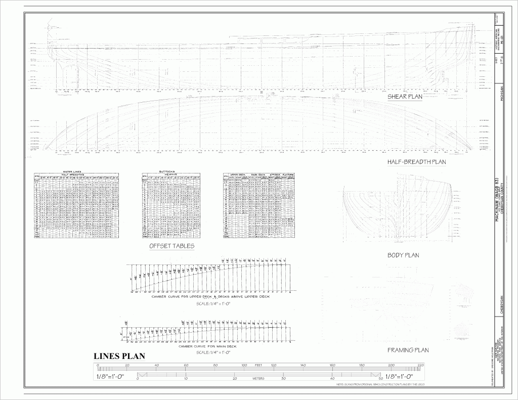 free ship plan USCG Icebreaker Mackinaw, U.S., Coast Guard