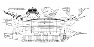 free, ship, plan, xebec, chapman, Architectura Navalis Mercatoria