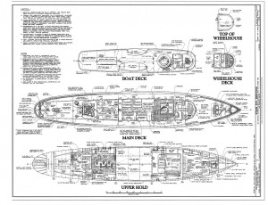 free, ship, plan, deck, steam, tug, Hercules, boat, ship, vessel
