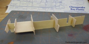 Midwest, Chesapeake Bay Flattie, ship model, kit, hull, framework, plank-on-bulkhead, beginner, wood, die-cut, entry-level