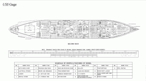 Free ship plans, World War II, Victory ship, USS Gage, cargo, vessel