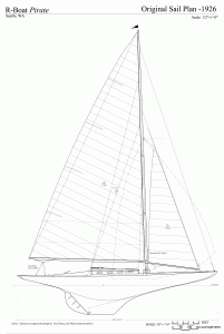 Free ship plans, R-boat, Pirate, racing, sailboat, yacht