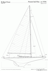 Free ship plans, R-boat, Pirate, racing, sailboat, yacht