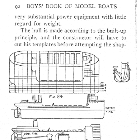 BOYS BOOK OF MODEL BOATS Yates downloadable ship model scratchbuilding