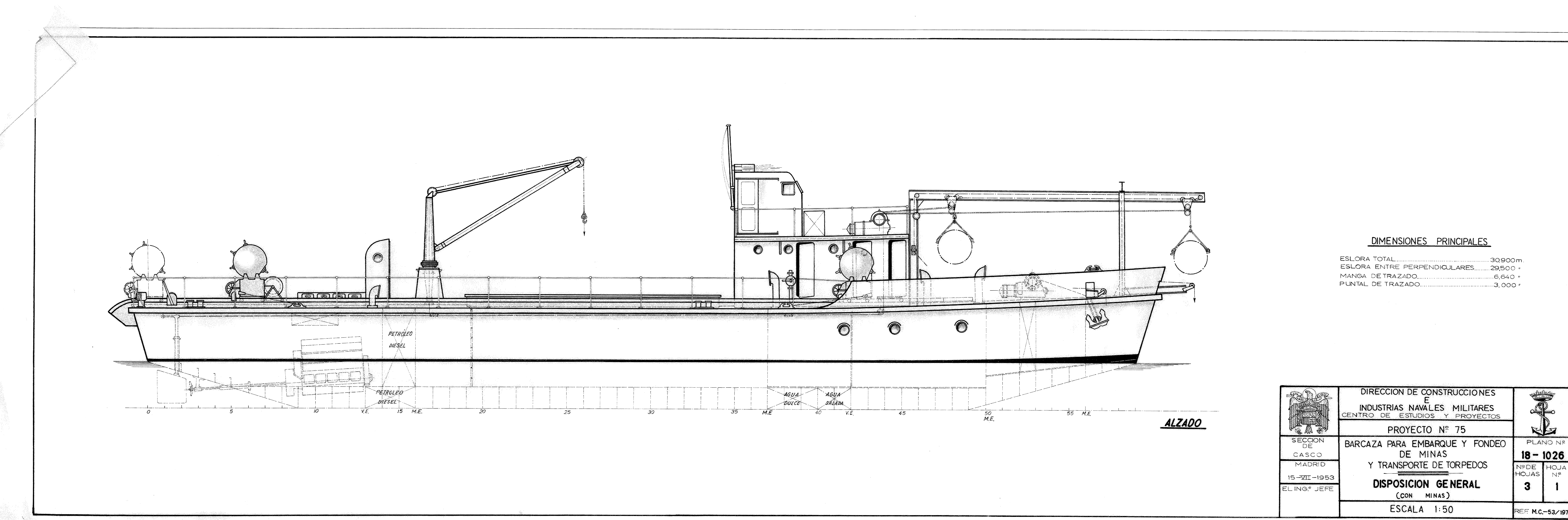 Spanish Navy Mine-laying Boat – The Model Shipwright