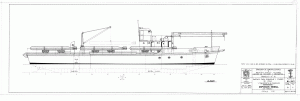 free ship plans, Spanish, mine-layer Barcaza para Embarque y Fondeo de Minas y Transporte de Torpedoes