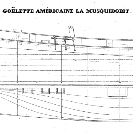 HMS Musquidobit Baltimore clipper Lynx free ship plans model ship scratch building