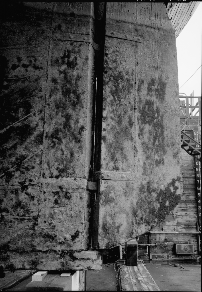 photograph rudder pintle gudgeon lumber schooner Wawona