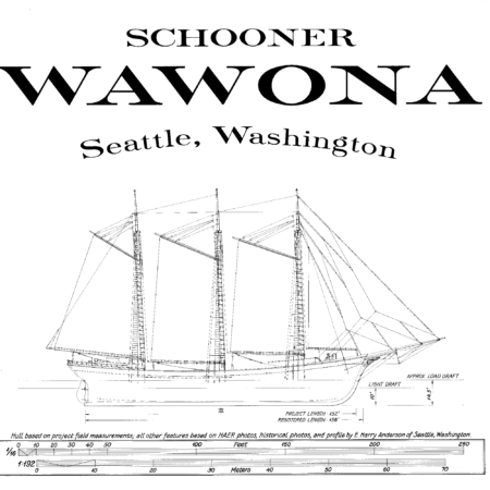 Free Ship Plan Lumber Schooner Wawona model ship building
