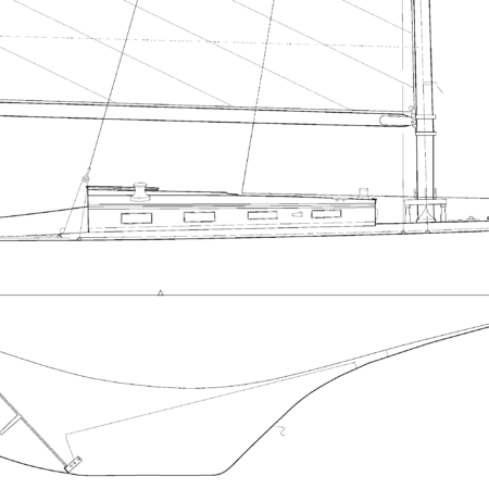 r boat pirate racing yacht free ship plans