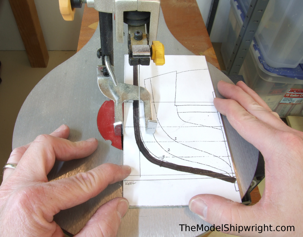 Cutting template blanks, Ship model, Arab, Sambouk, dhow, scratch-building, solid hull, bread-and-butter, section plan, templates