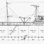 Free ship plans, cargo, vessel, T2, T-2, tanker, Mission San Ynez, World War II