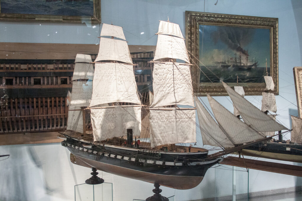 Sailing Ship model from Heeresgeschichtliches Museum