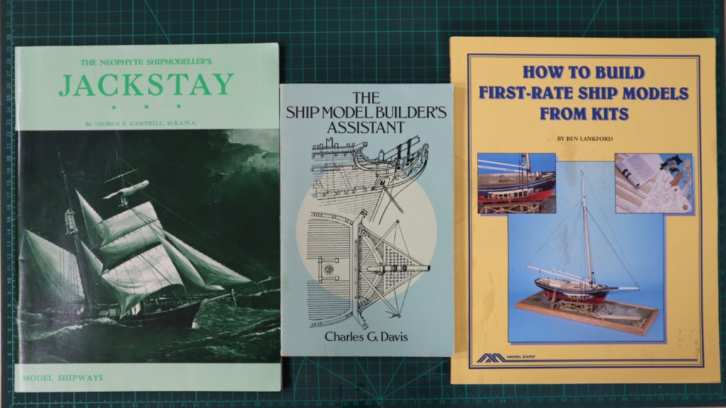 Model ship building books