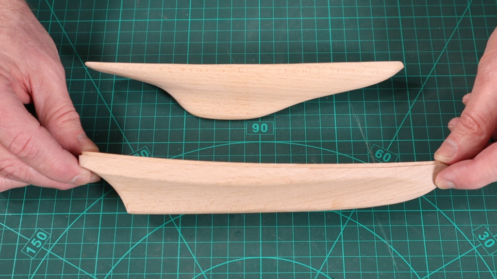 Mini Mamoli model ship kits sold hull carving